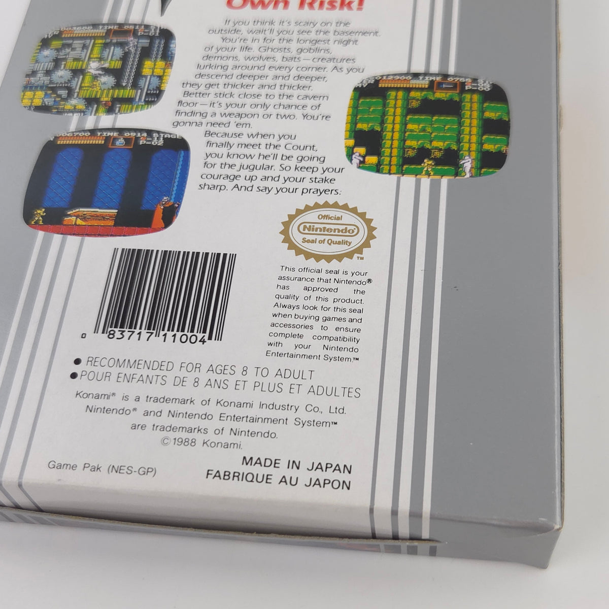 Nintendo NES Spiel – Castlevania (Neu OVP PAL)