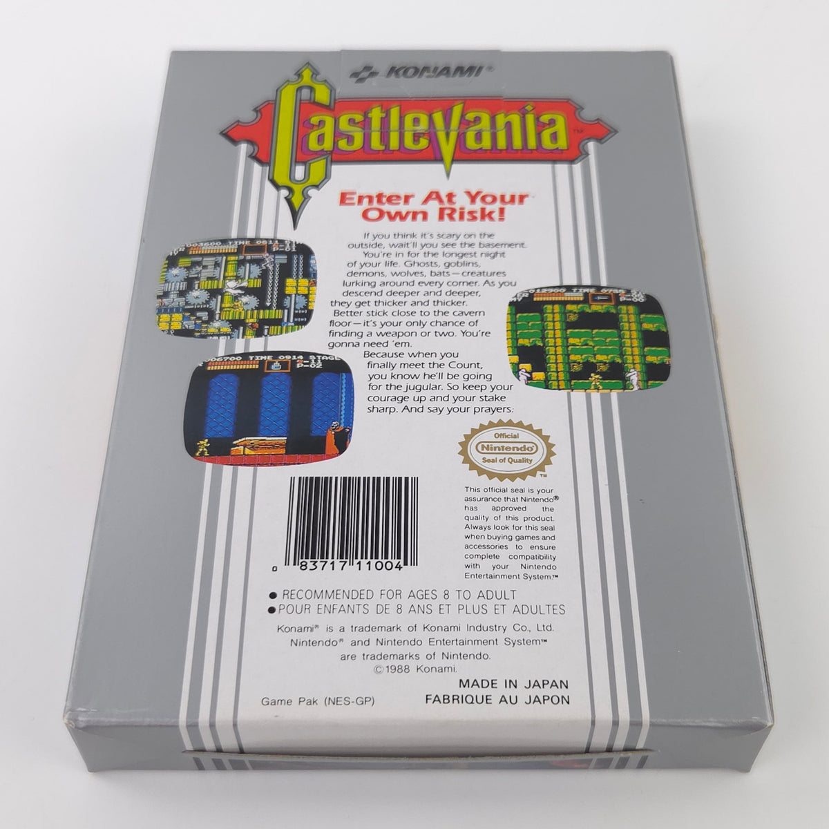Nintendo NES Spiel – Castlevania (Neu OVP PAL)