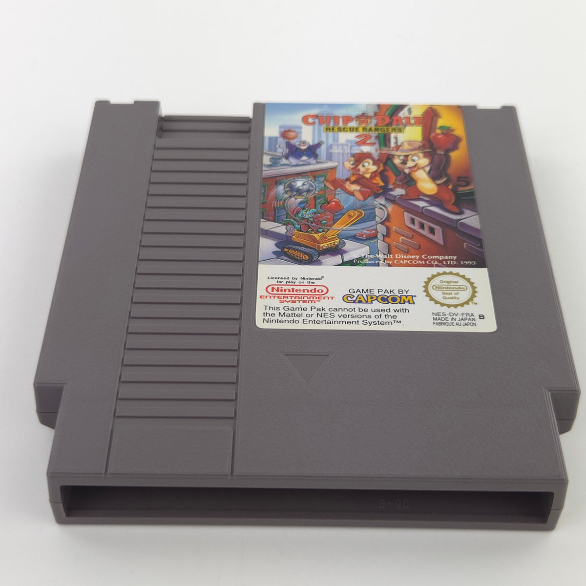 NES Spiel Chip N Dale Rescue Rangers 2 Modul Schuber FRA