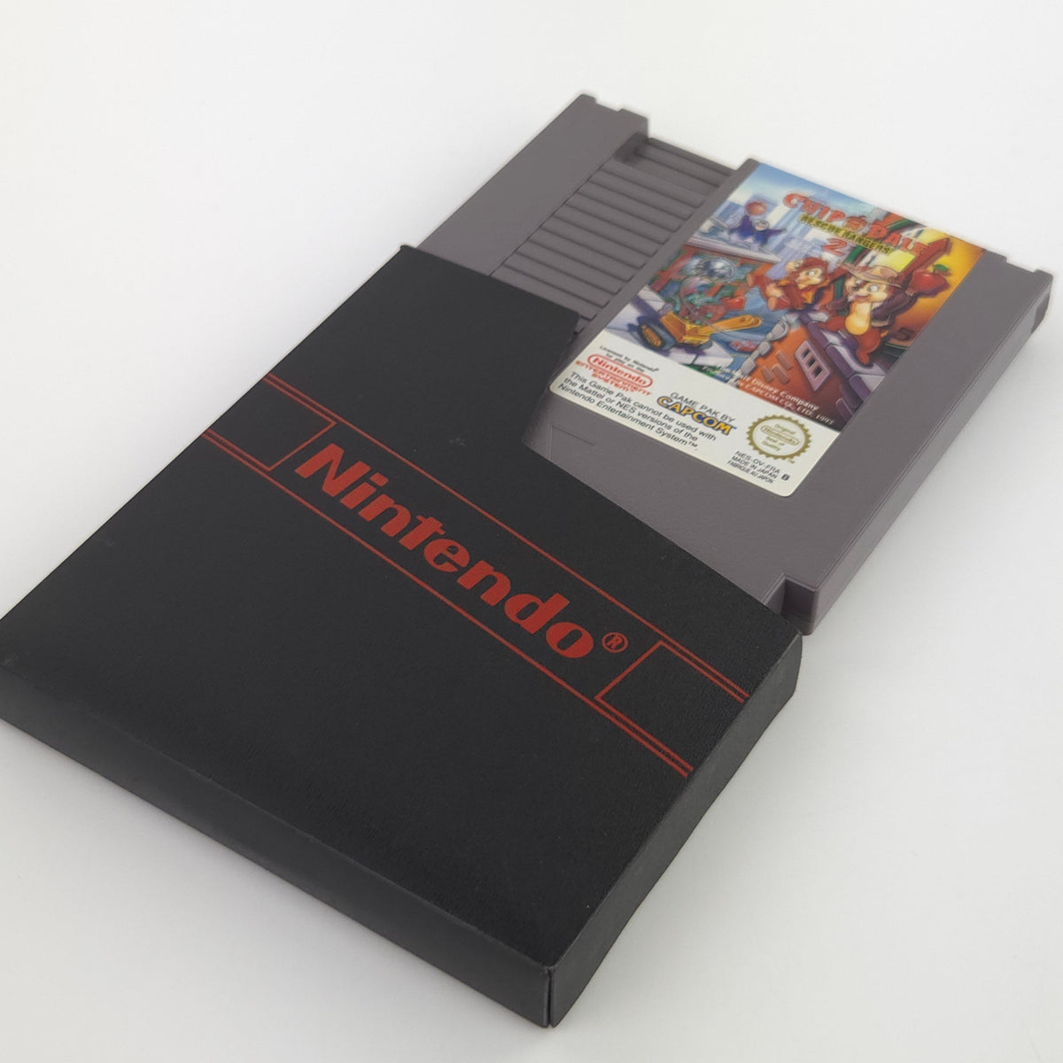 NES Spiel Chip N Dale Rescue Rangers 2 Modul Schuber FRA