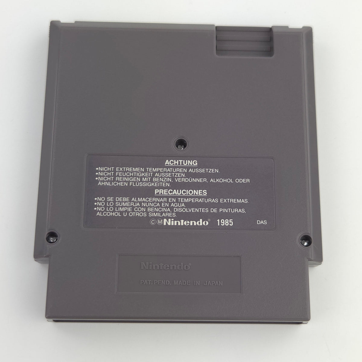 NES Spiel Chip N Dale Rescue Rangers PAL B NOE 1 Schutz