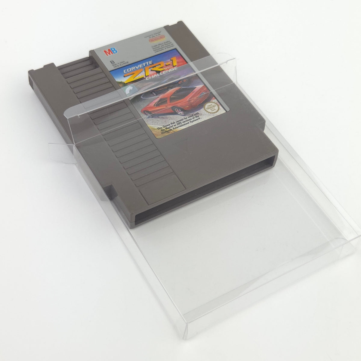 NES Spiel Corvette ZR-1 Challenge Modul Schutzhülle NOE