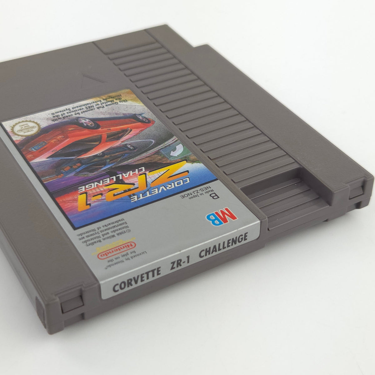 NES Spiel Corvette ZR-1 Challenge Modul Schutzhülle NOE