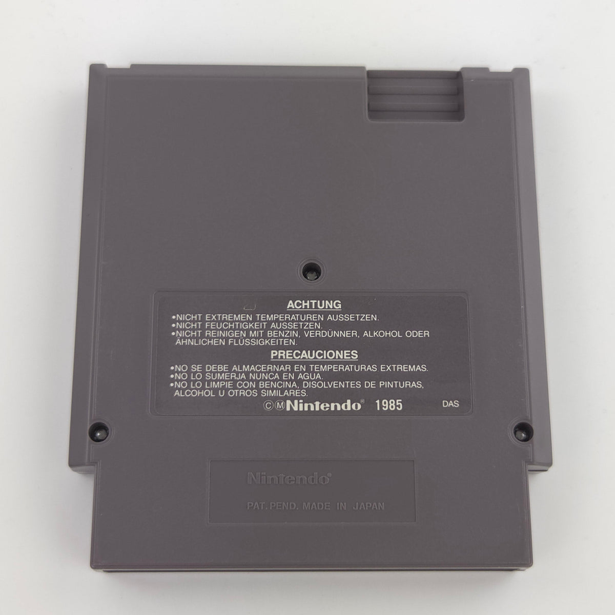 NES Spiel Danny Sullivans Indy Heat Modul Tradewest ESP