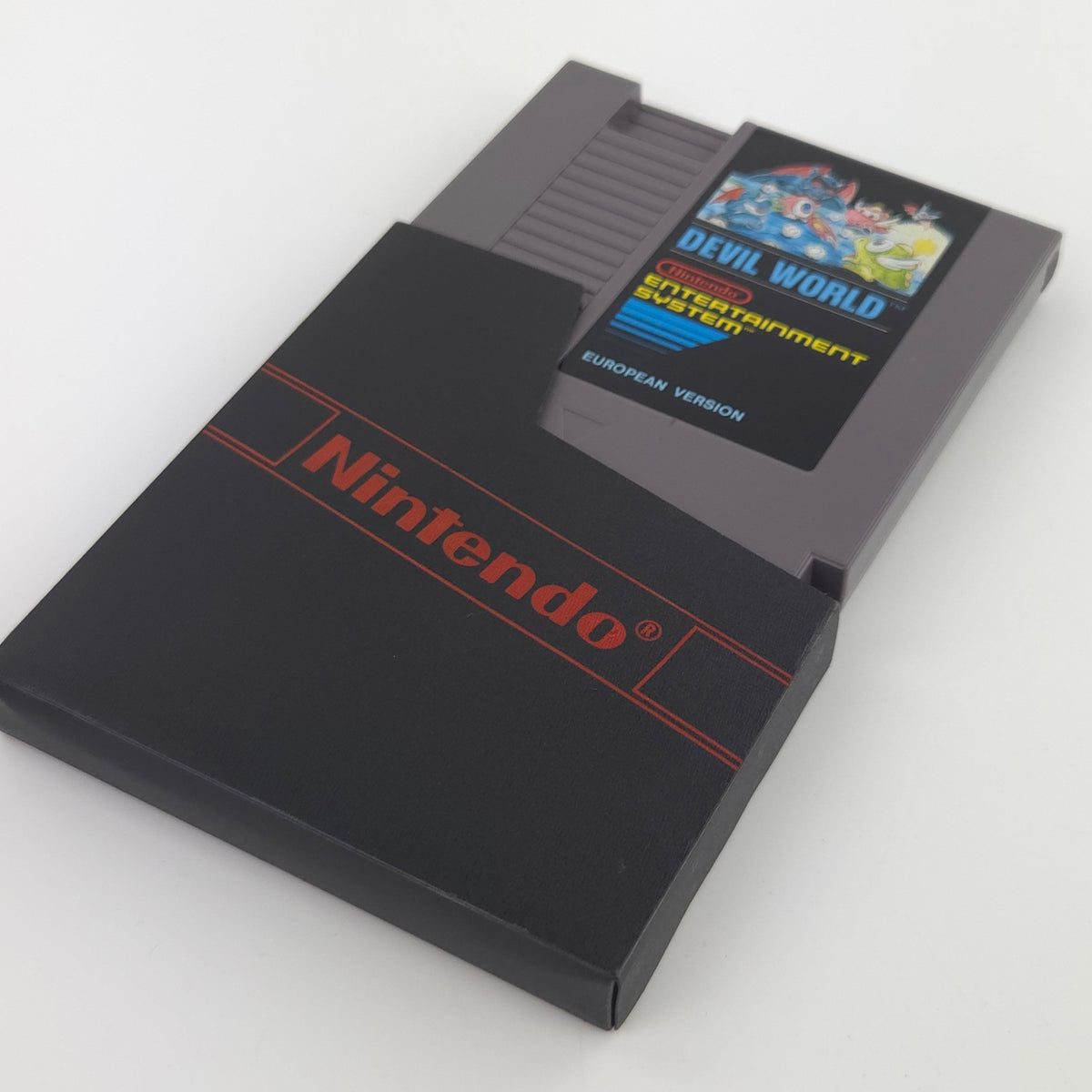 Nintendo NES Spiel Devil World Bienengräber PAL Modul