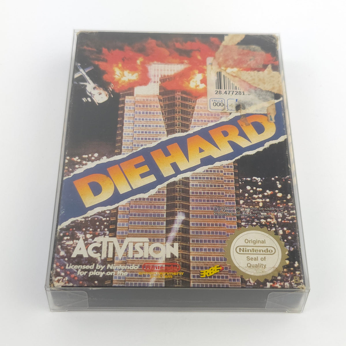 NES Spiel Die Hard CIB PAL ESP Activision OVP Anleitung