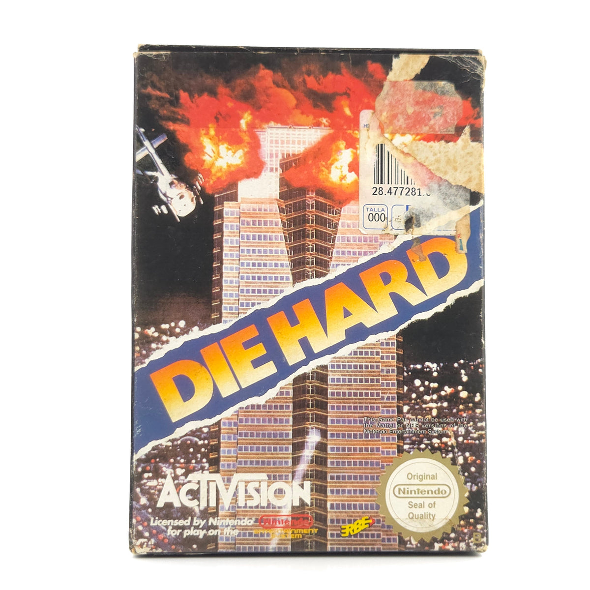 NES Spiel Die Hard CIB PAL ESP Activision OVP Anleitung