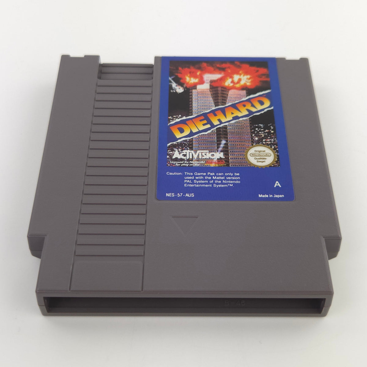 Nintendo NES Spiel Die Hard Modul Schuber PAL-A