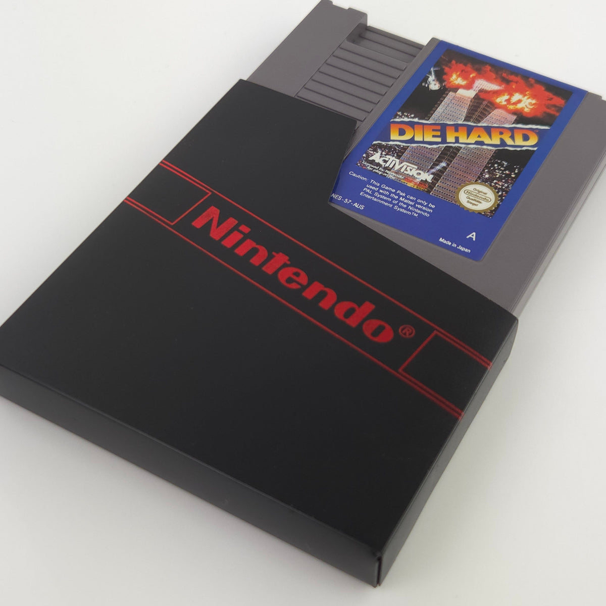 Nintendo NES Spiel Die Hard Modul Schuber PAL-A