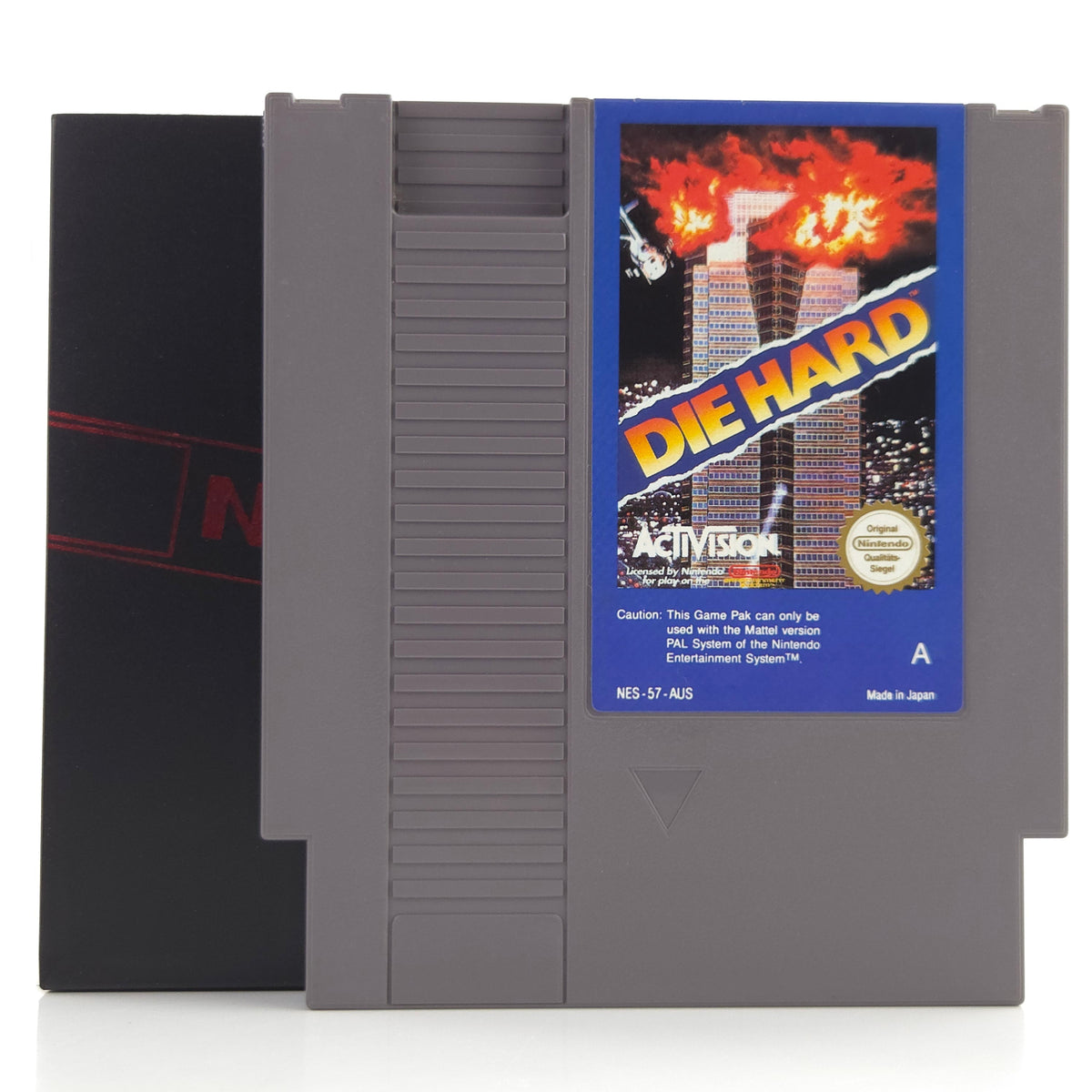 Nintendo NES Spiel Die Hard Modul Schuber PAL-A