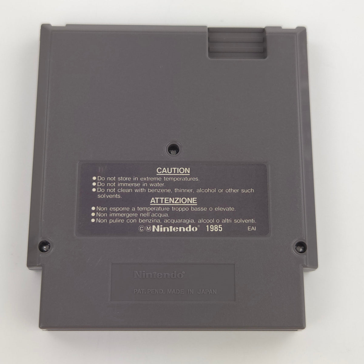 Nintendo NES Spiel Die Hard Modul Schuber PAL-A