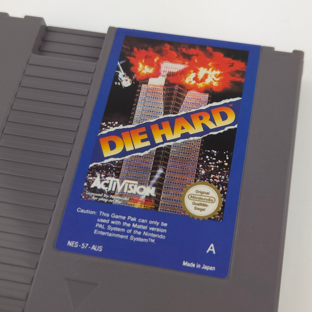 Nintendo NES Spiel Die Hard Modul Schuber PAL-A