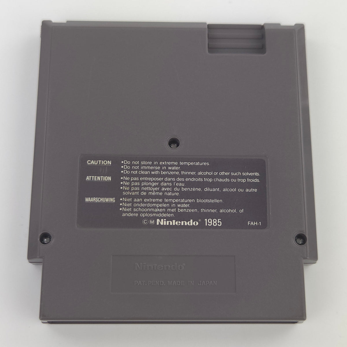 Nintendo NES Spiel Disney Adventures Magic Kingdom FRA