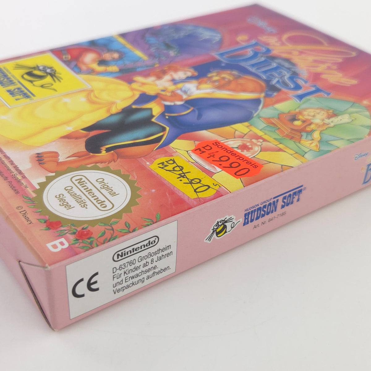 NES Spiel Disney Die Schöne und das Biest CIB nahezu neuwertig
