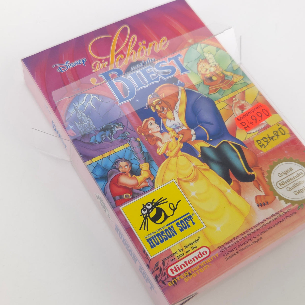 NES Spiel Disney Die Schöne und das Biest CIB nahezu neuwertig