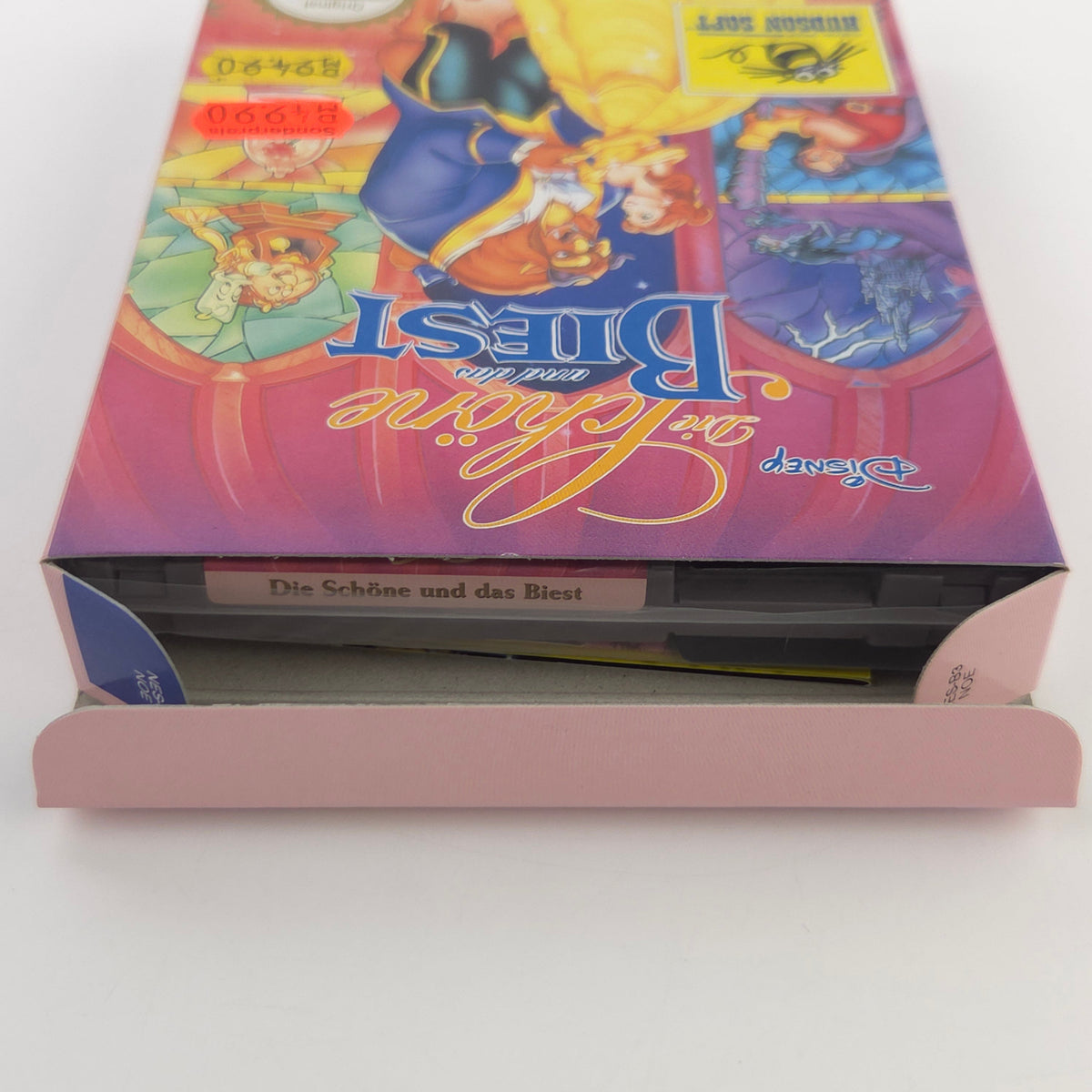 NES Spiel Disney Die Schöne und das Biest CIB nahezu neuwertig