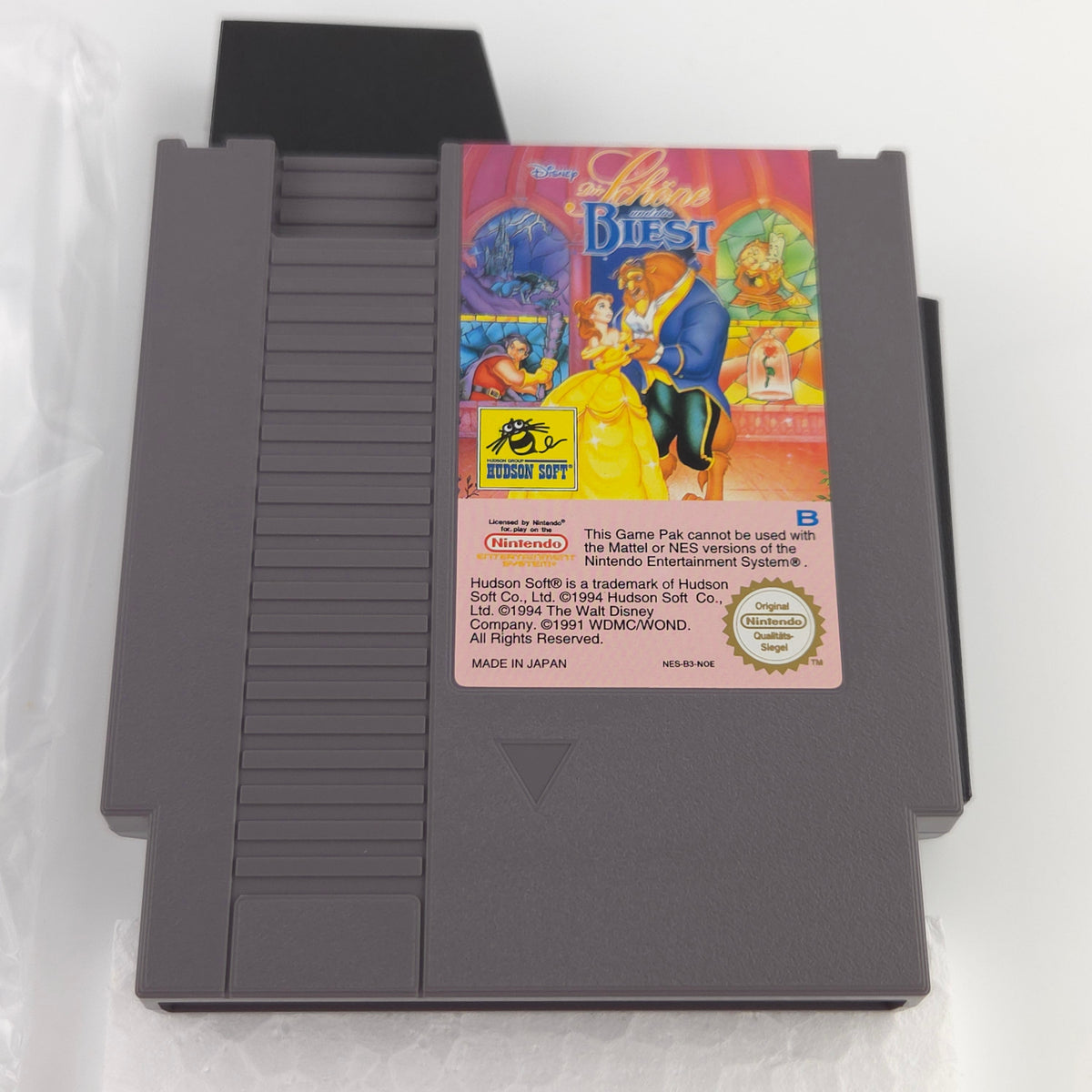 NES Spiel Disney Die Schöne und das Biest CIB nahezu neuwertig