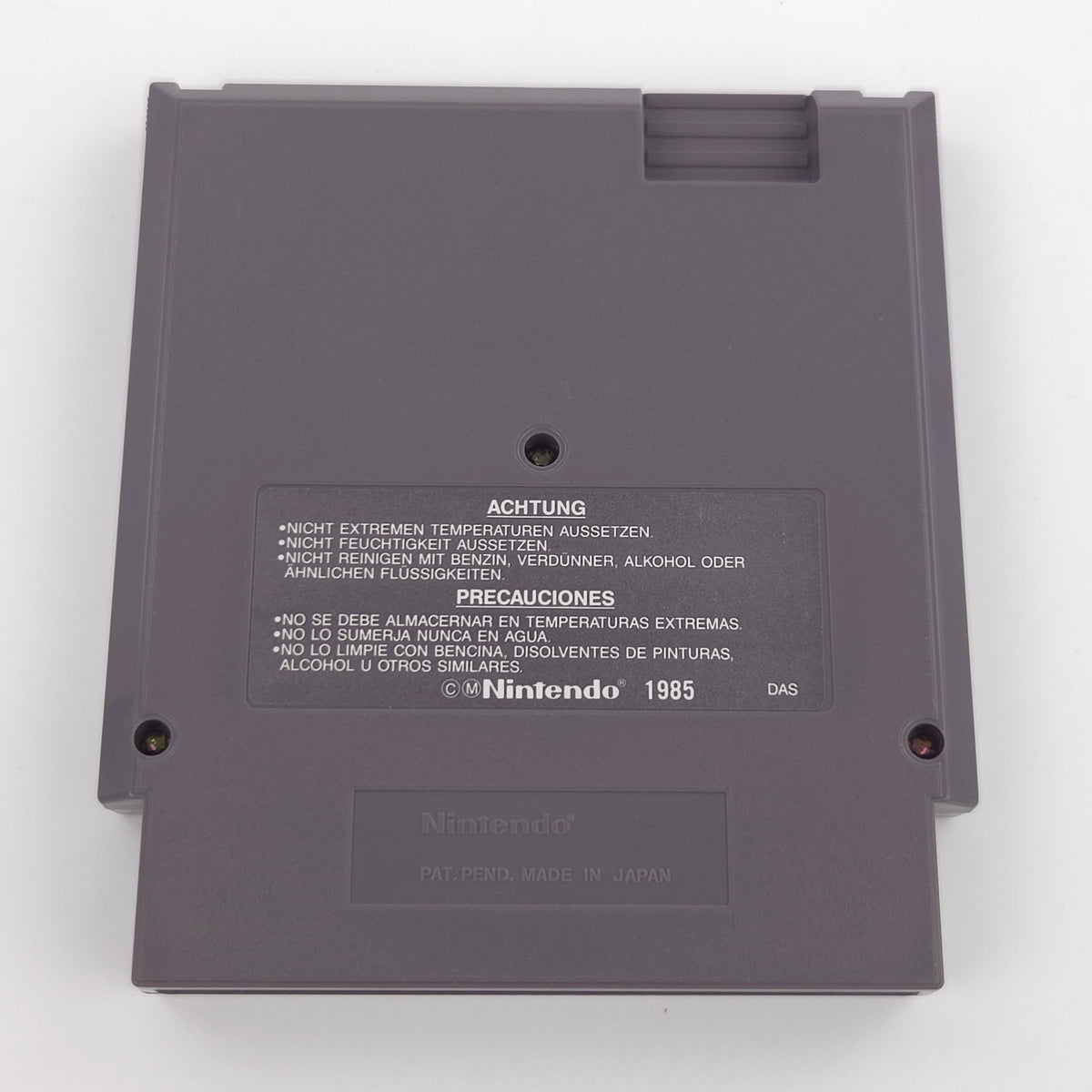 NES Spiel Disney Dschungelbuch Modul Schutzhülle PAL B NOE