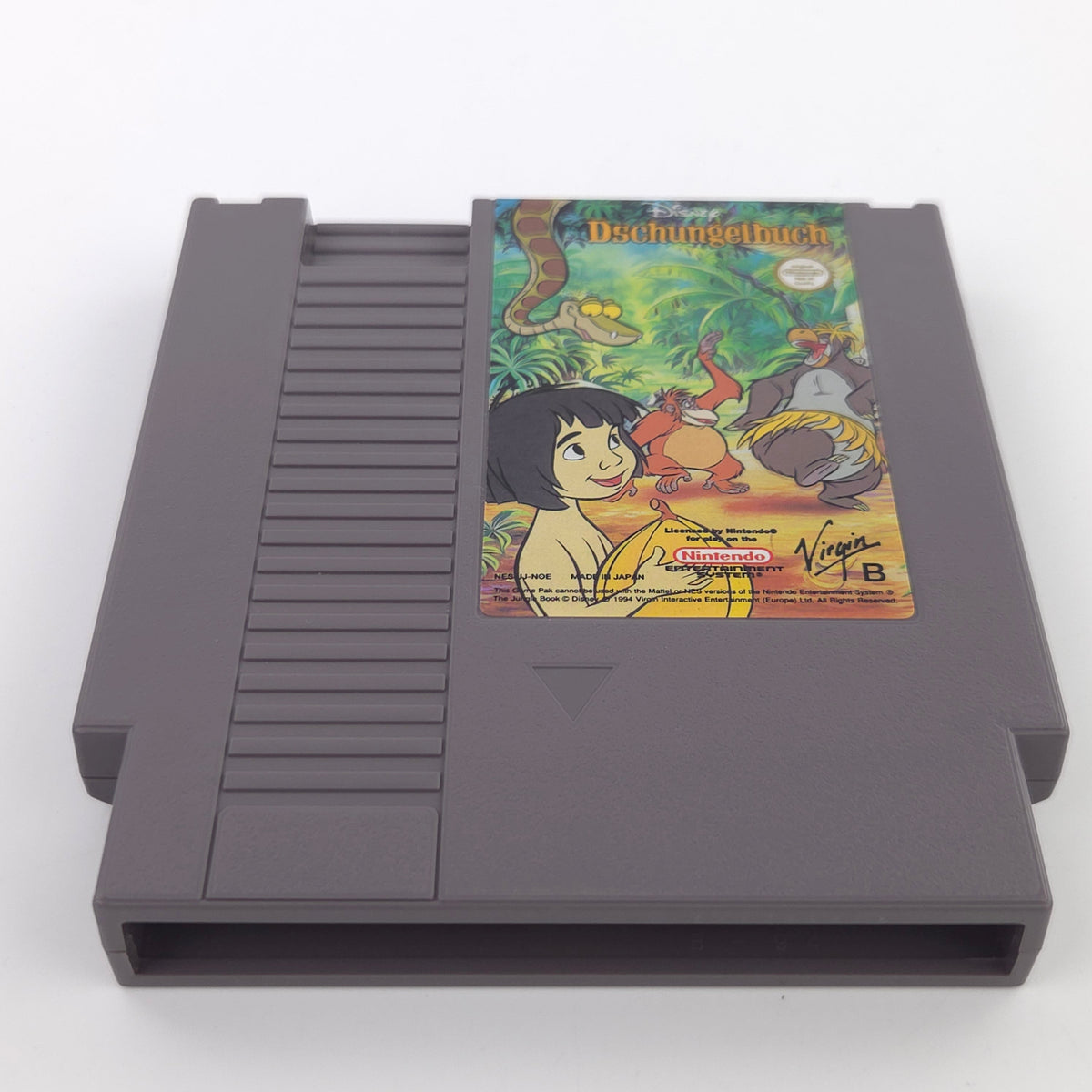 NES Spiel Disney Dschungelbuch Modul Schutzhülle PAL B NOE