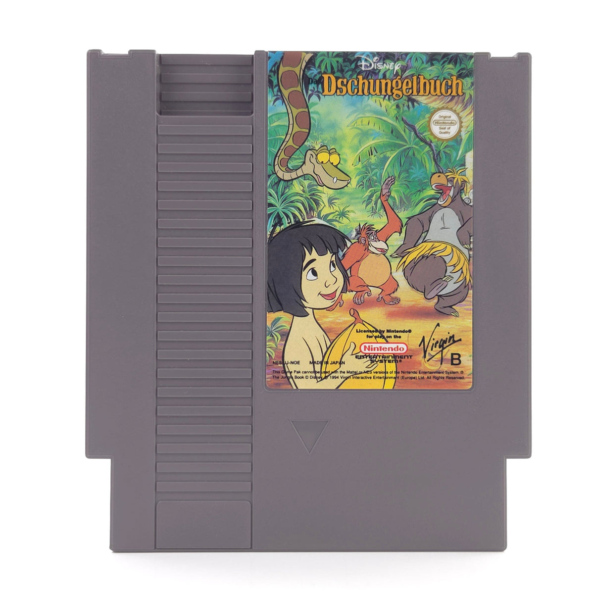 NES Spiel Disney Dschungelbuch Modul Schutzhülle PAL B NOE