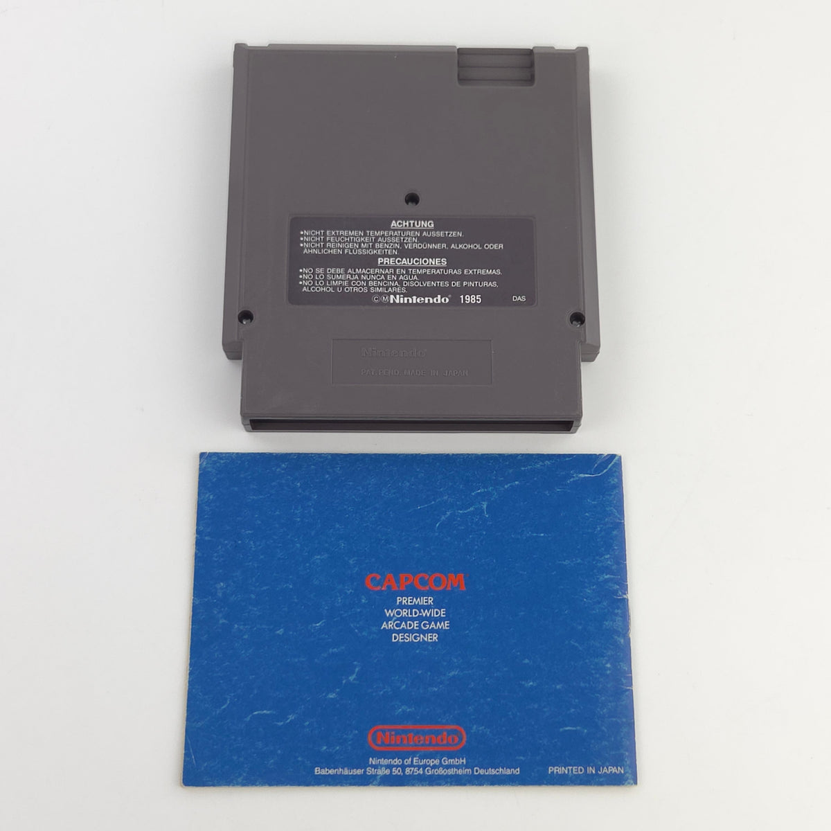 Nintendo NES Spiel: Disneys Duck Tales - Modul Anleitung OVP (PAL-B NOE) Capcom