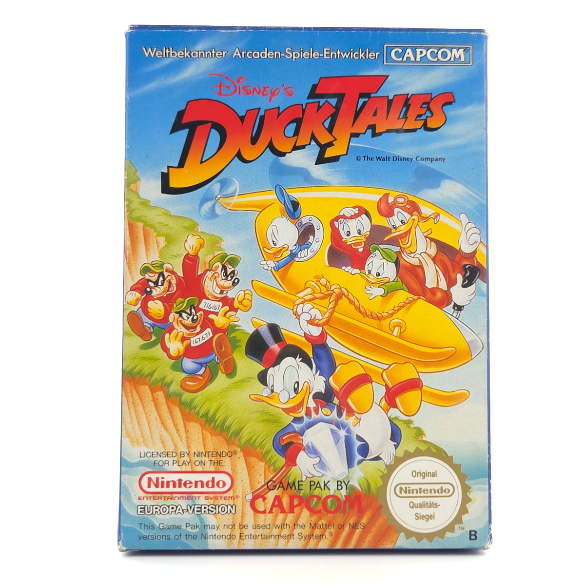 Nintendo NES Spiel: Disneys Duck Tales - Modul Anleitung OVP (PAL-B NOE) Capcom