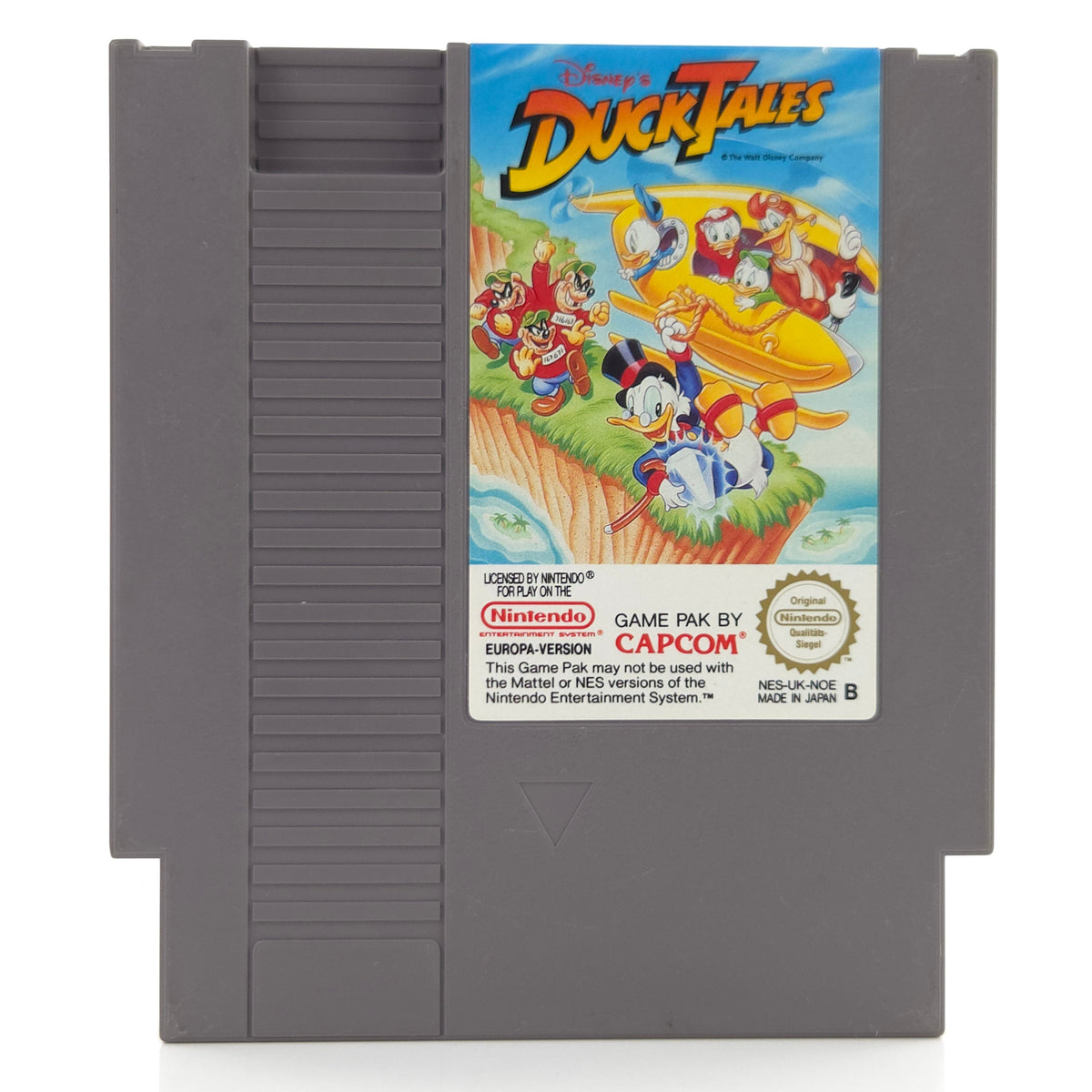 Nintendo NES Spiel Duck Tales Modul Schutzhülle NOE CAPCOM
