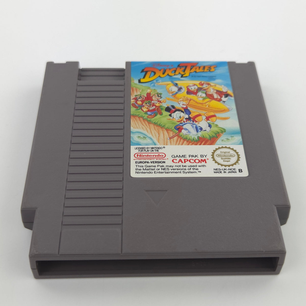 Nintendo NES Spiel Duck Tales Modul Schutzhülle NOE CAPCOM