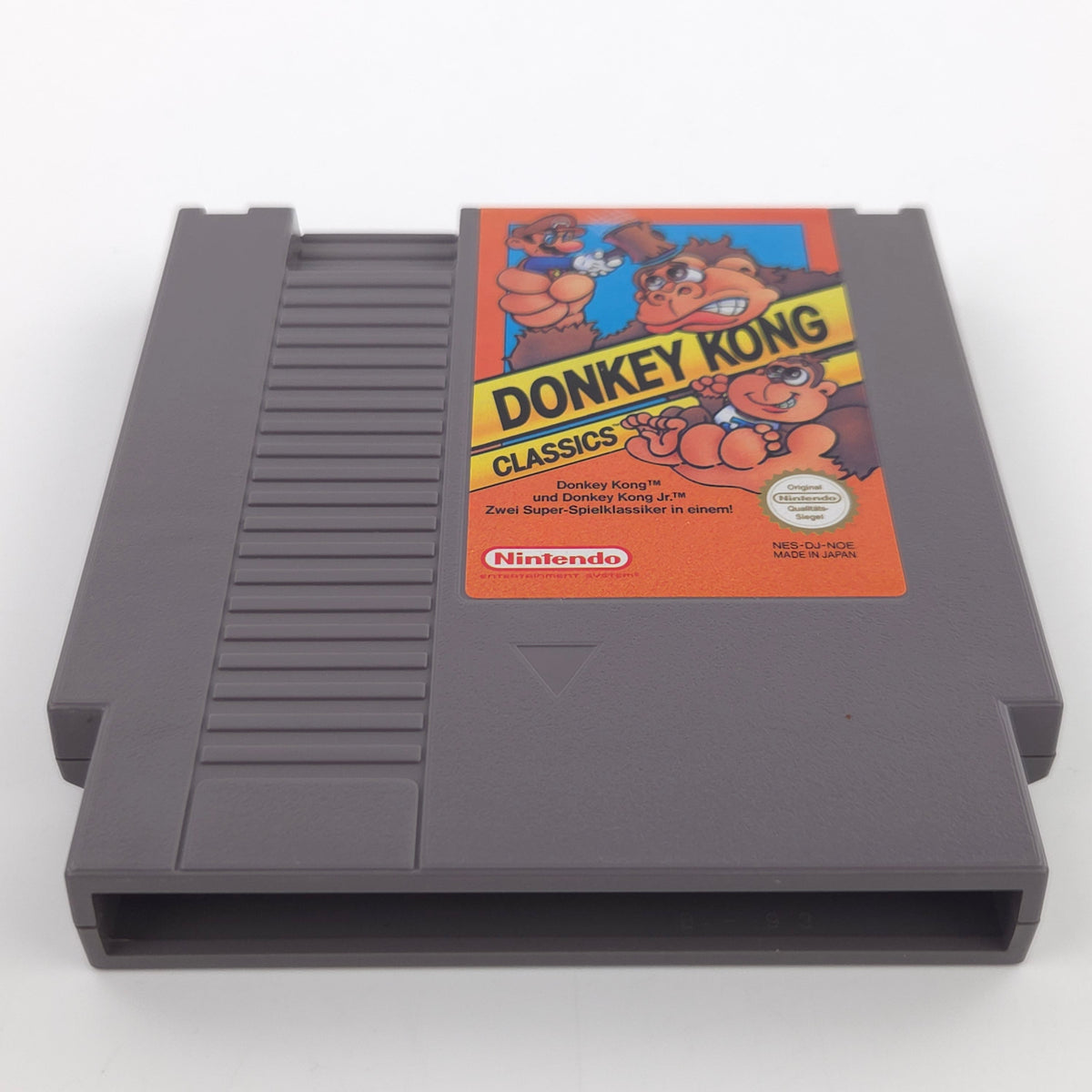 NES Spiel Donkey Kong Classics Modul Schutzhülle PAL B
