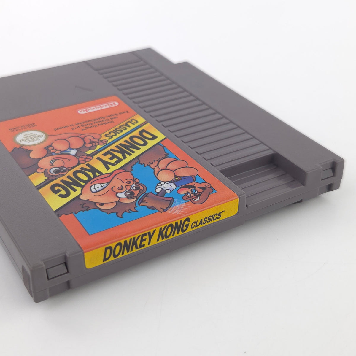 NES Spiel Donkey Kong Classics Modul Schutzhülle PAL B