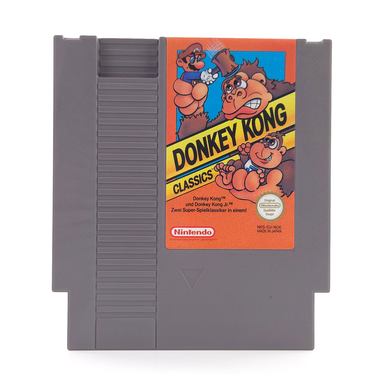 NES Spiel Donkey Kong Classics Modul Schutzhülle PAL B
