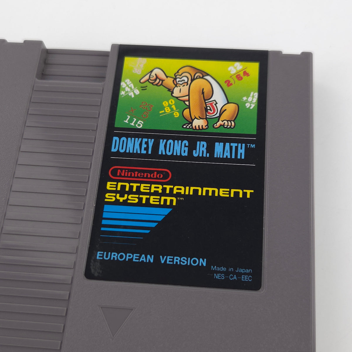 Nintendo NES Spiel Donkey Kong JR. Math Modul Schutzhülle