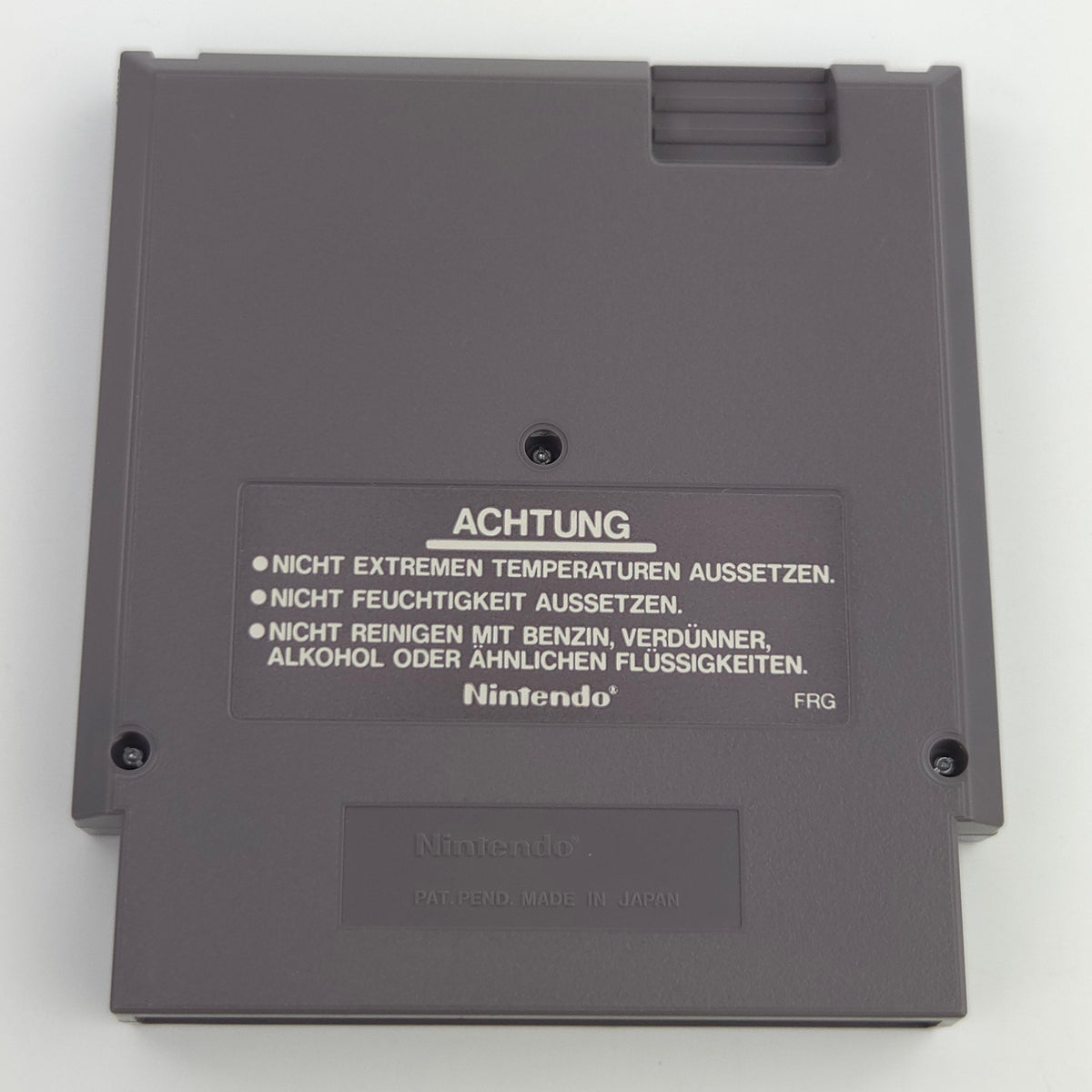 Nintendo NES Spiel Donkey Kong JR. Modul Schutzhülle PAL