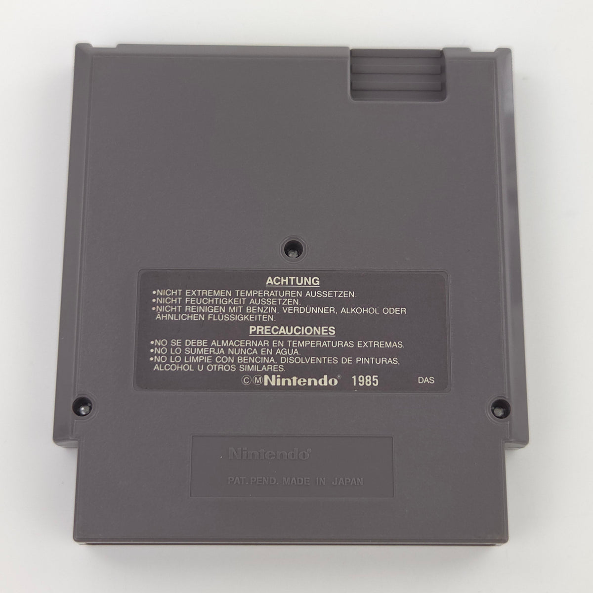 NES Spiel Double Dragon III Modul Acclaim PAL NOE