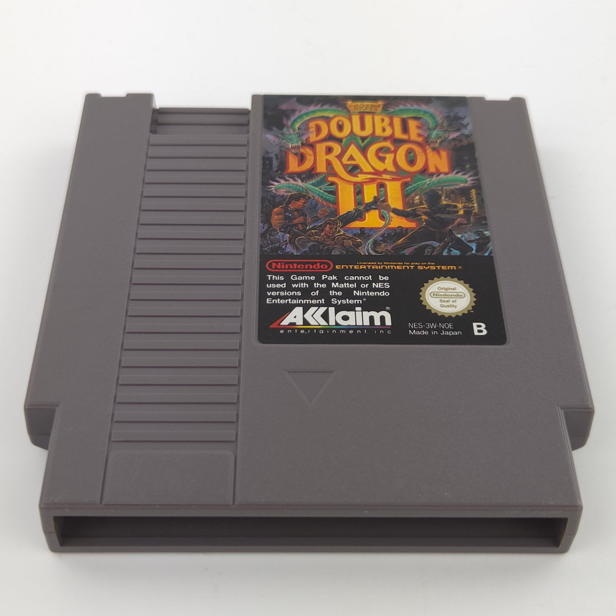 NES Spiel Double Dragon III Modul Acclaim PAL NOE