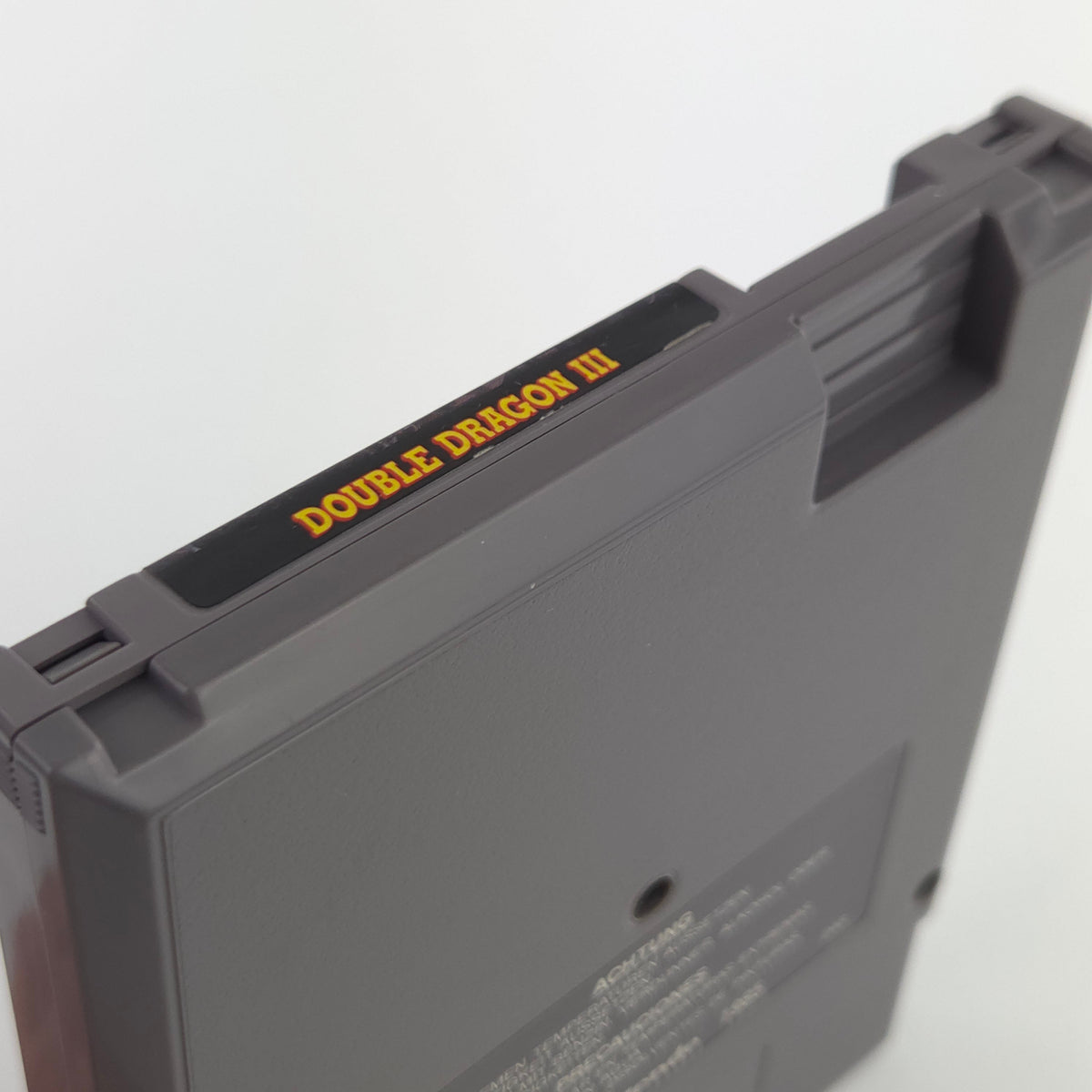 Nintendo NES Spiel Double Dragon III Modul Schutzhülle