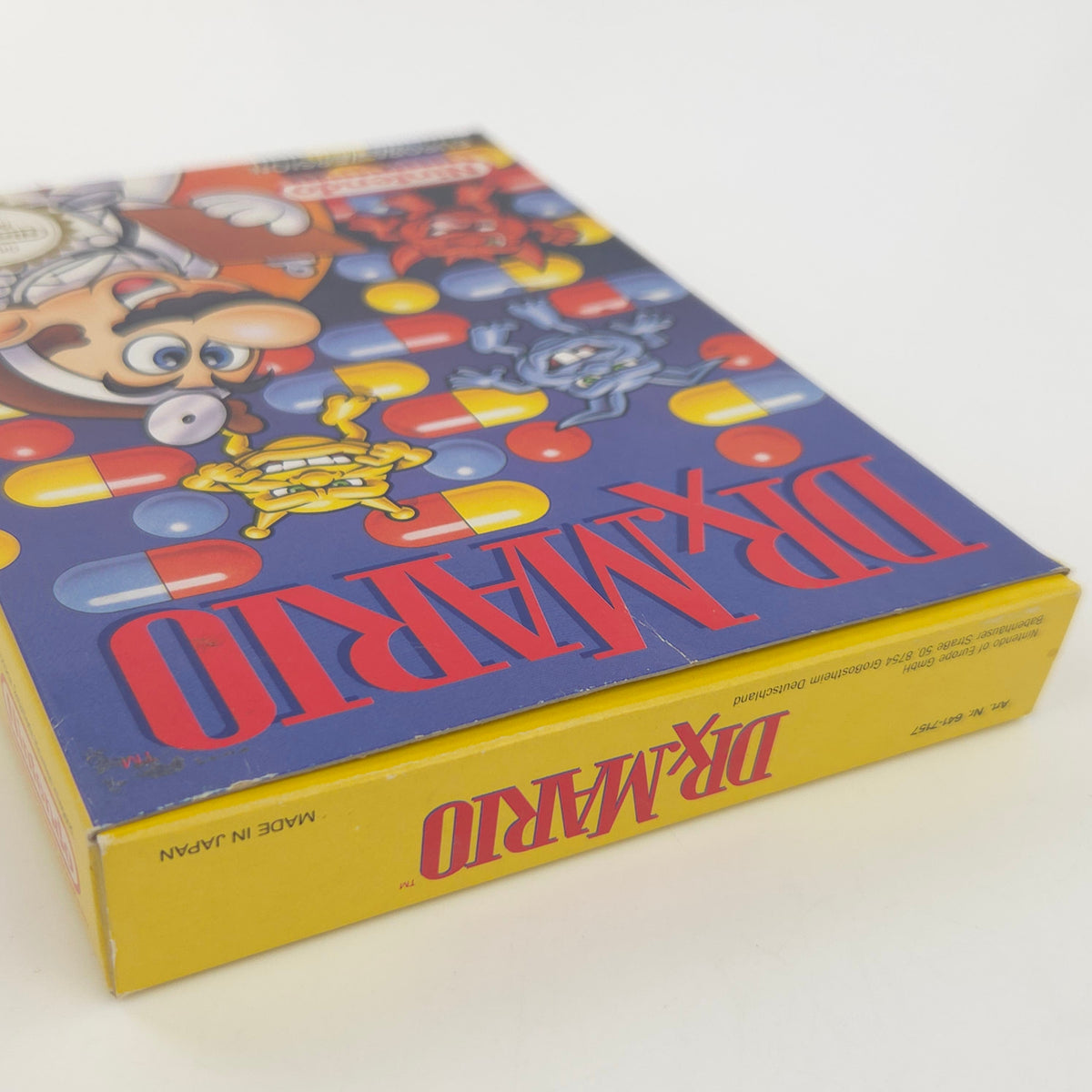 Nintendo NES Spiel DR. Mario Modul Anleitung OVP PAL NOE