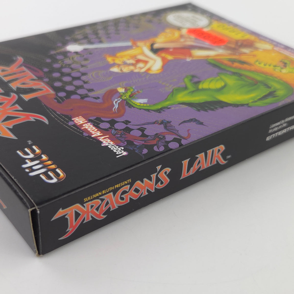 Nintendo NES Spiel Dragons Lair nahezu neuwertig CIB