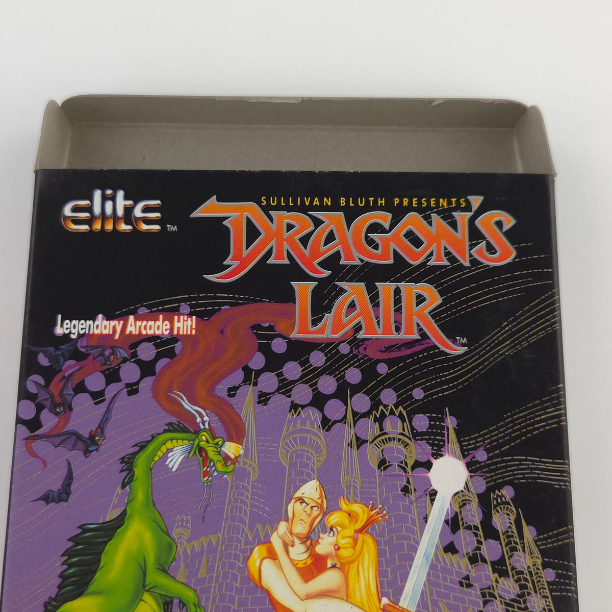 Nintendo NES Spiel Dragons Lair nahezu neuwertig CIB