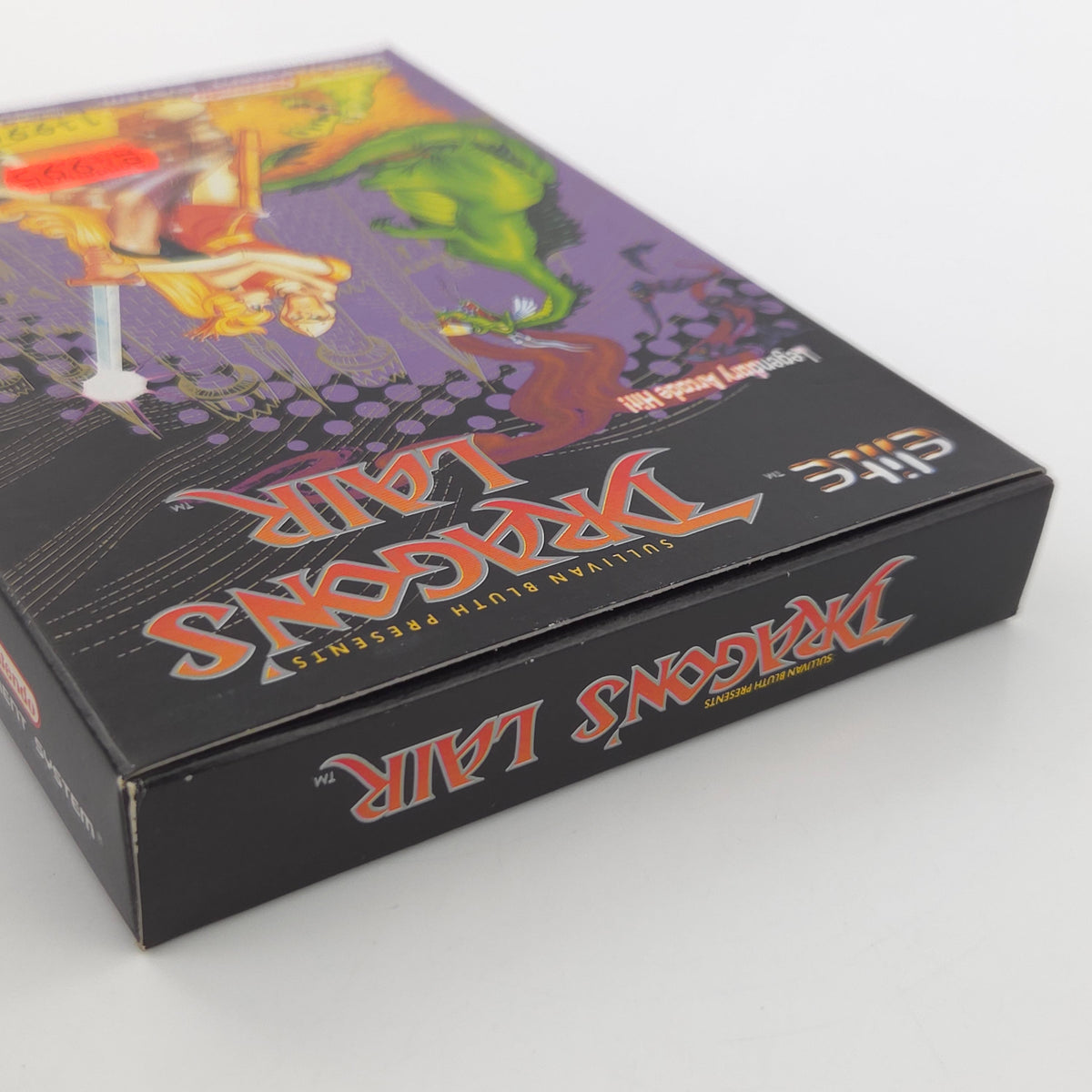 Nintendo NES Spiel Dragons Lair nahezu neuwertig CIB