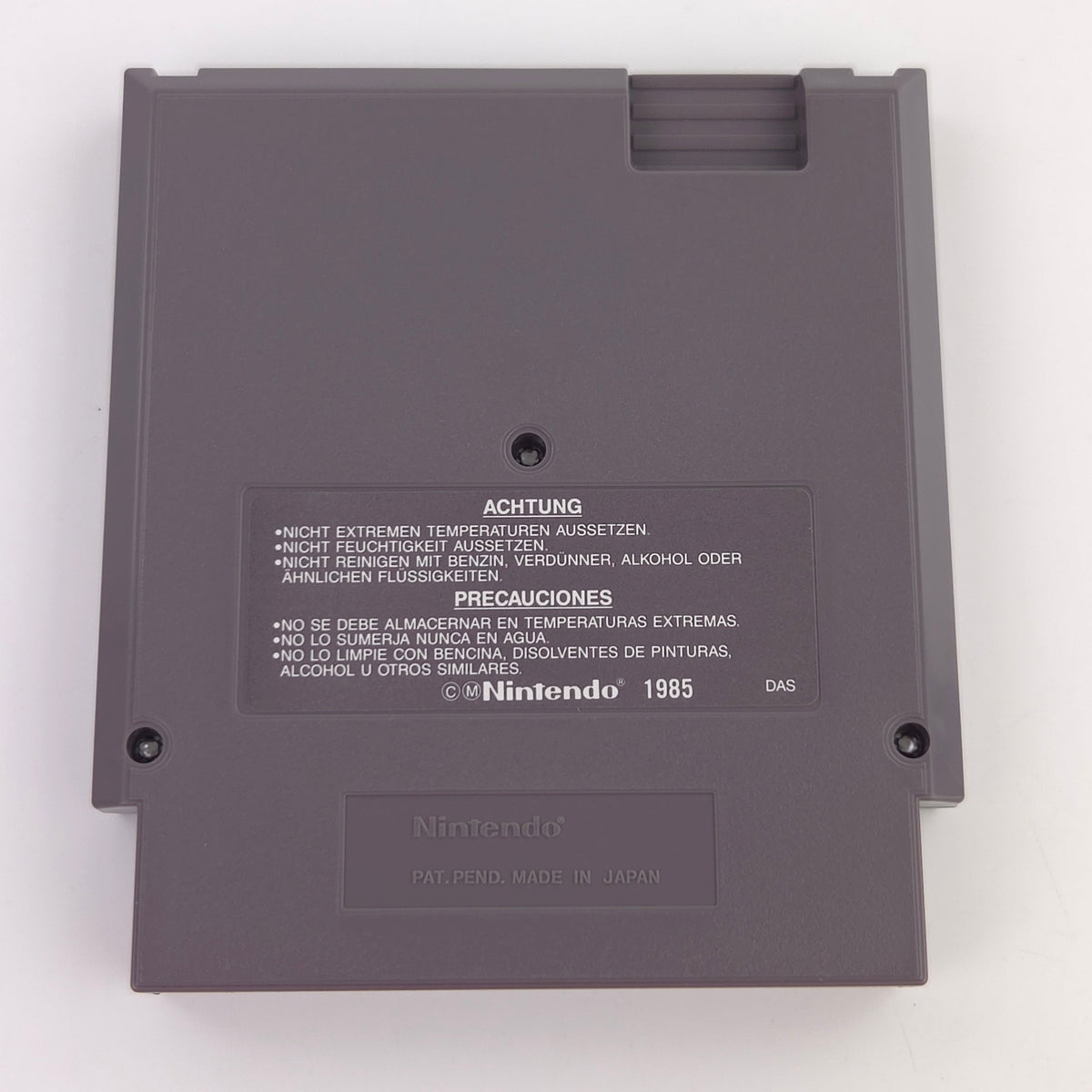 NES Spiel Dropzone Modul Schuber Mindscape PAL NOE