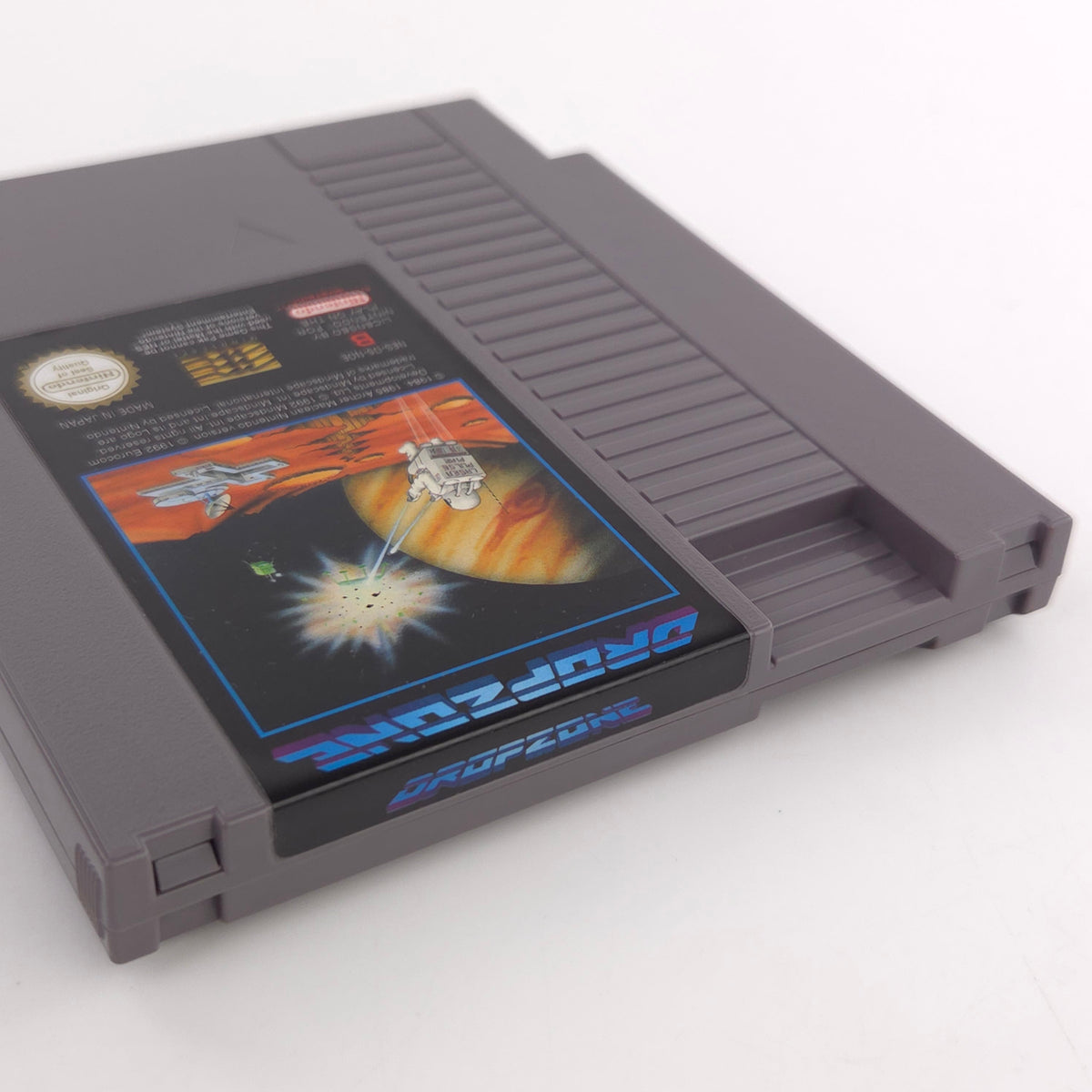 NES Spiel Dropzone Modul Schuber Mindscape PAL NOE