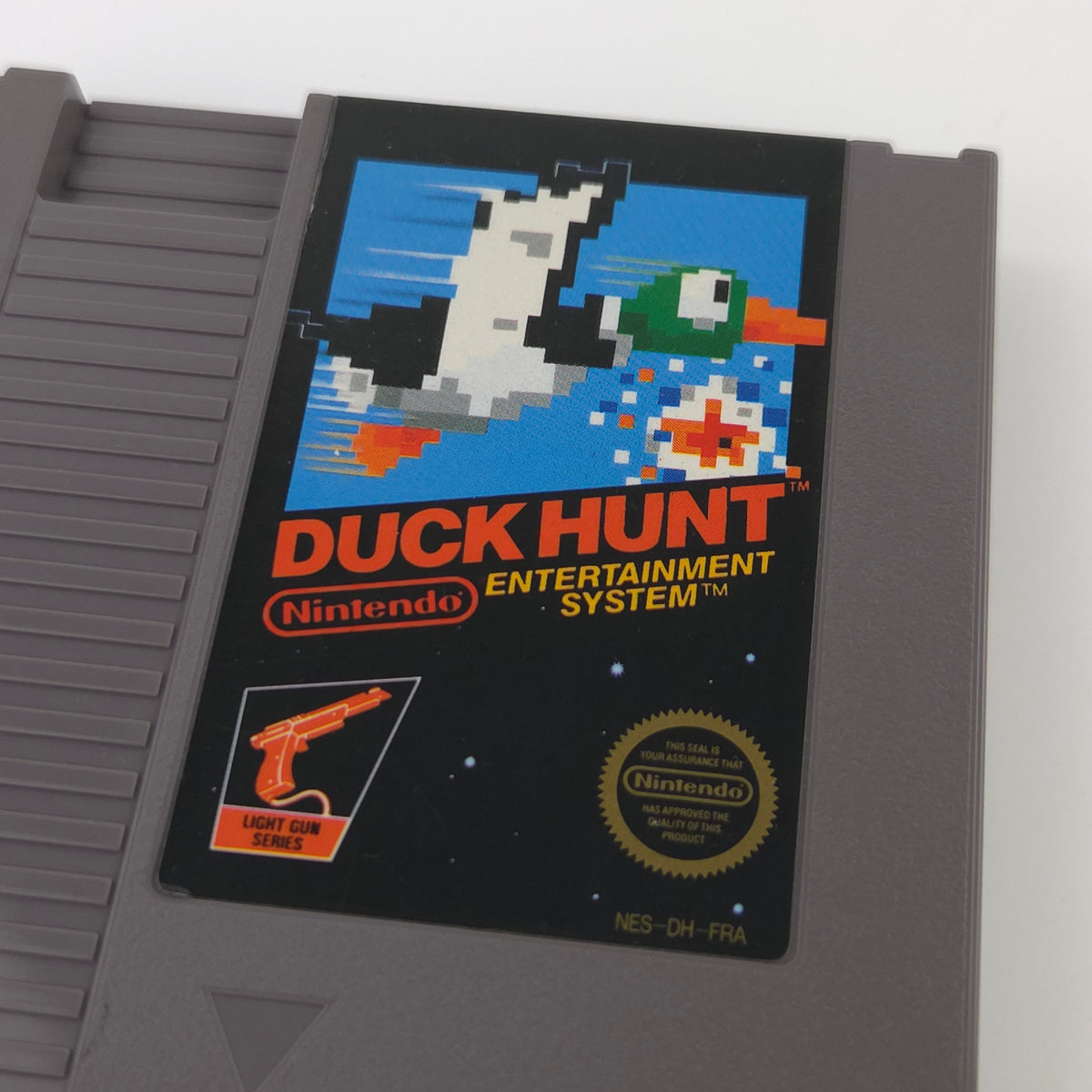 NES Spiel Duck Hunt Modul Cartridge PAL B FRA Gut