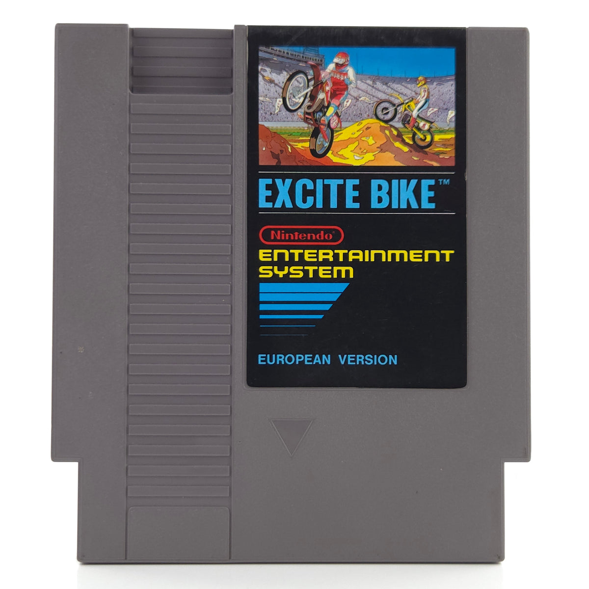Nintendo NES Spiel Excite Bike Modul Schutzhülle PAL