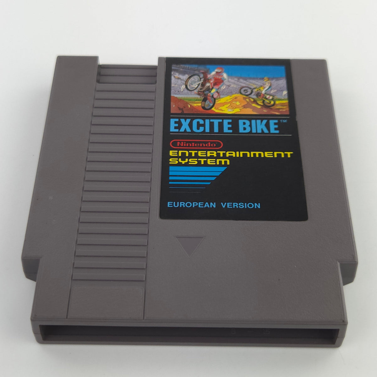 Nintendo NES Spiel Excite Bike Modul Schutzhülle PAL