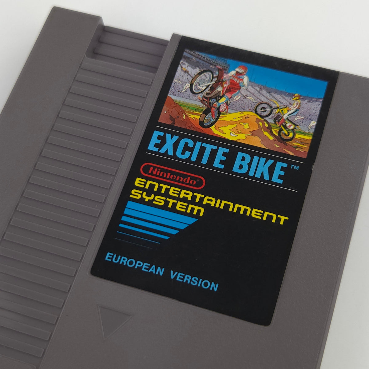 Nintendo NES Spiel Excite Bike Modul Schutzhülle PAL