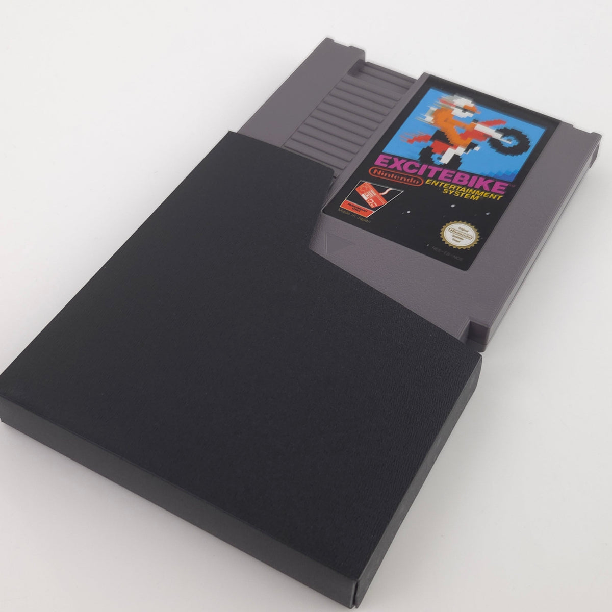 Nintendo NES Spiel Excitebike Modul Schuber PAL-B NOE