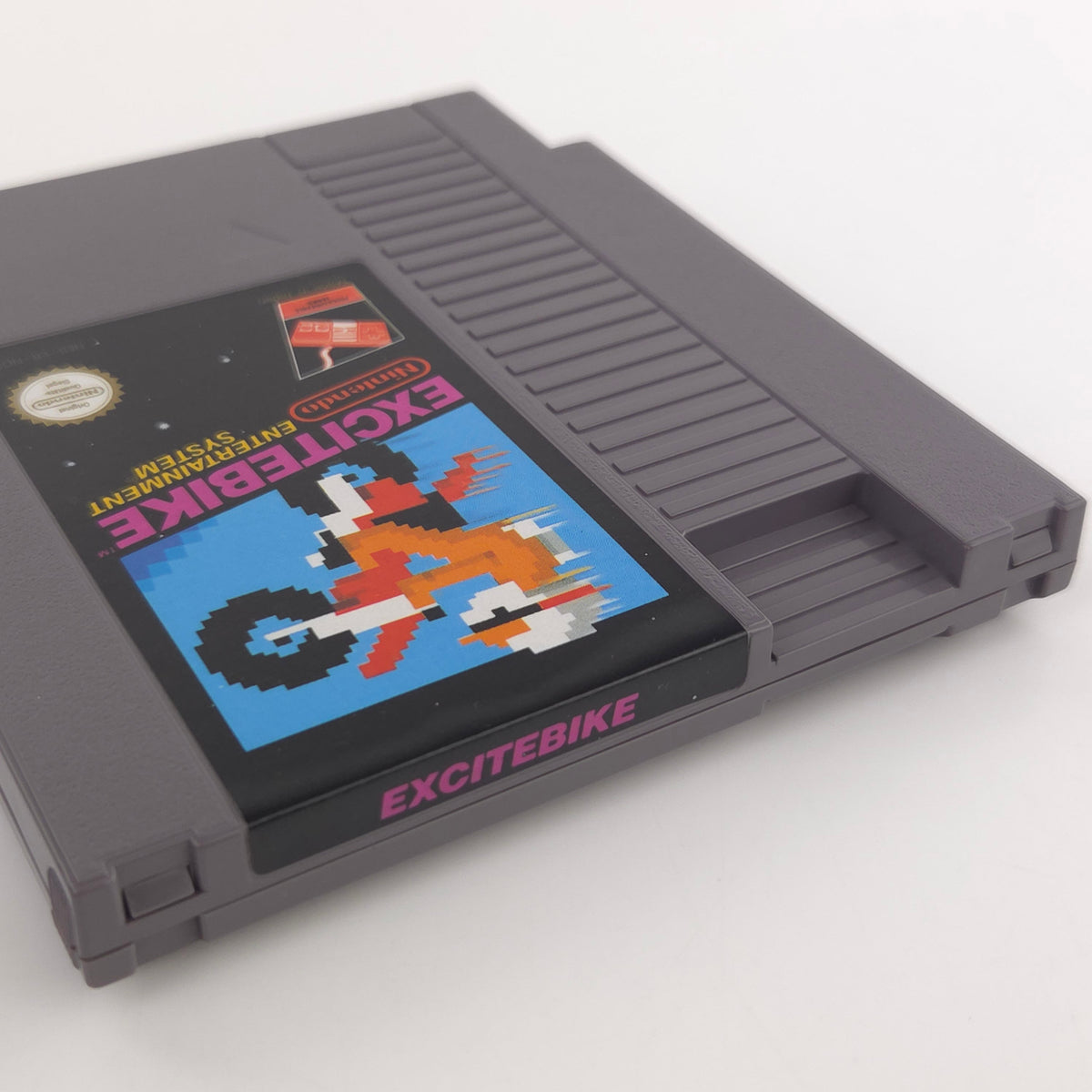 Nintendo NES Spiel Excitebike Modul Schuber PAL-B NOE
