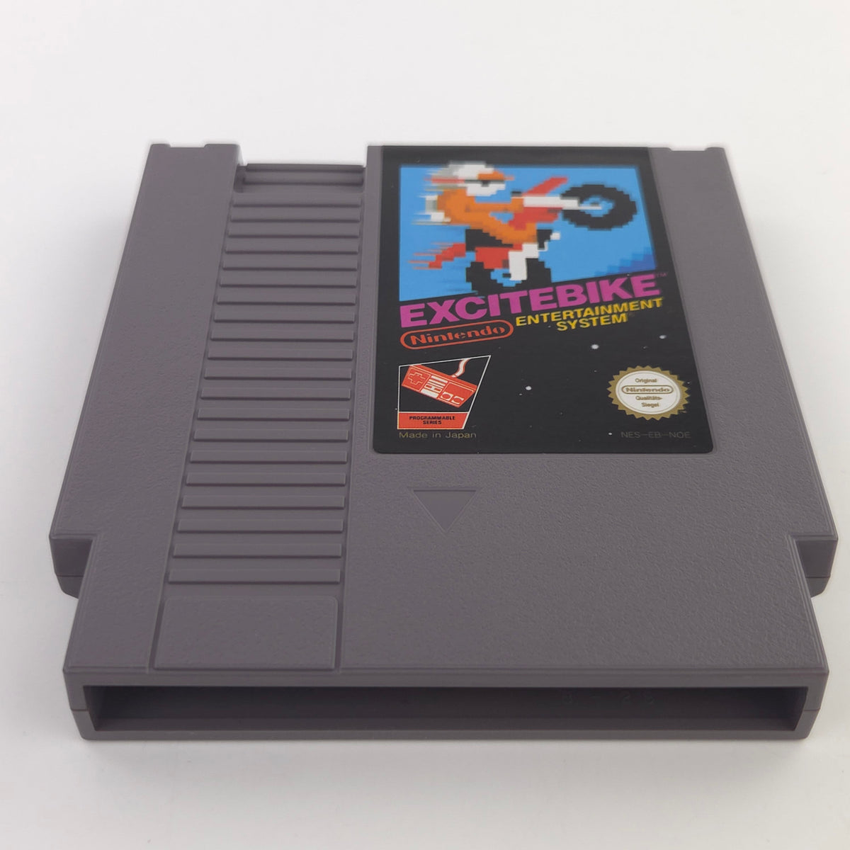 Nintendo NES Spiel Excitebike Modul Schuber PAL-B NOE