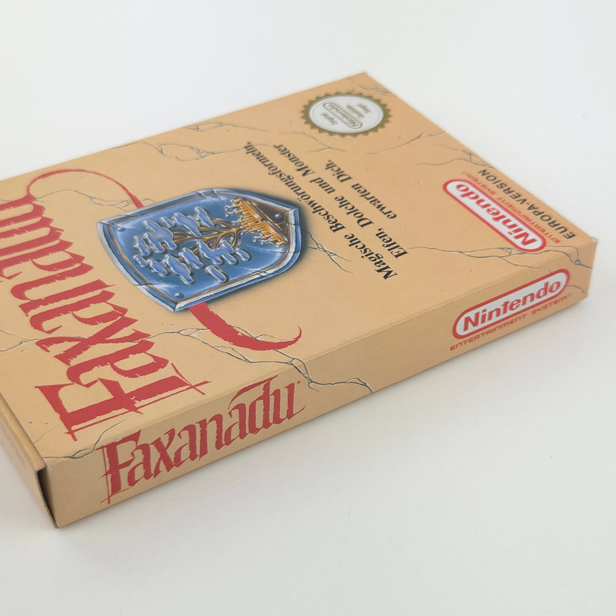 Nintendo NES Spiel – Faxanadu (OVP CIB PAL-B)